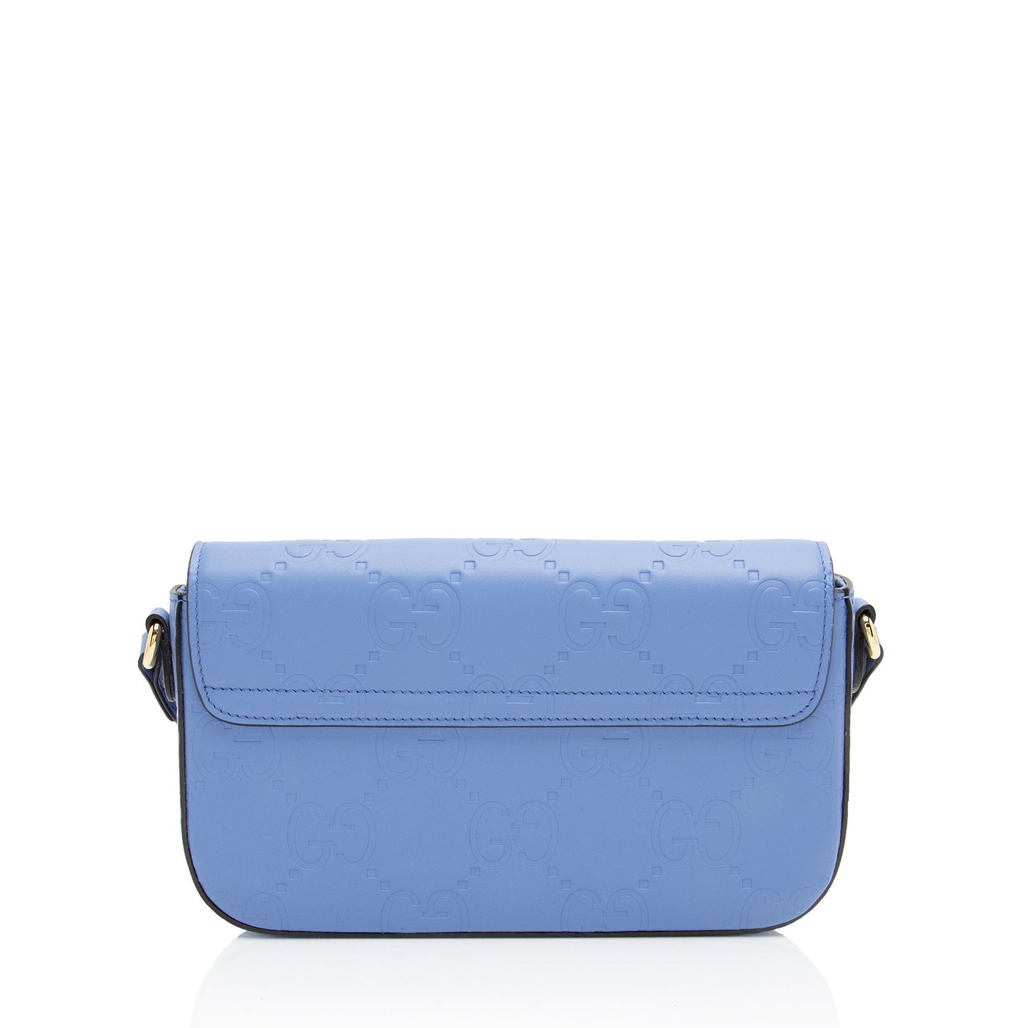 Gucci Jumbo GG Pochette Leather Mini Crossbody Bag