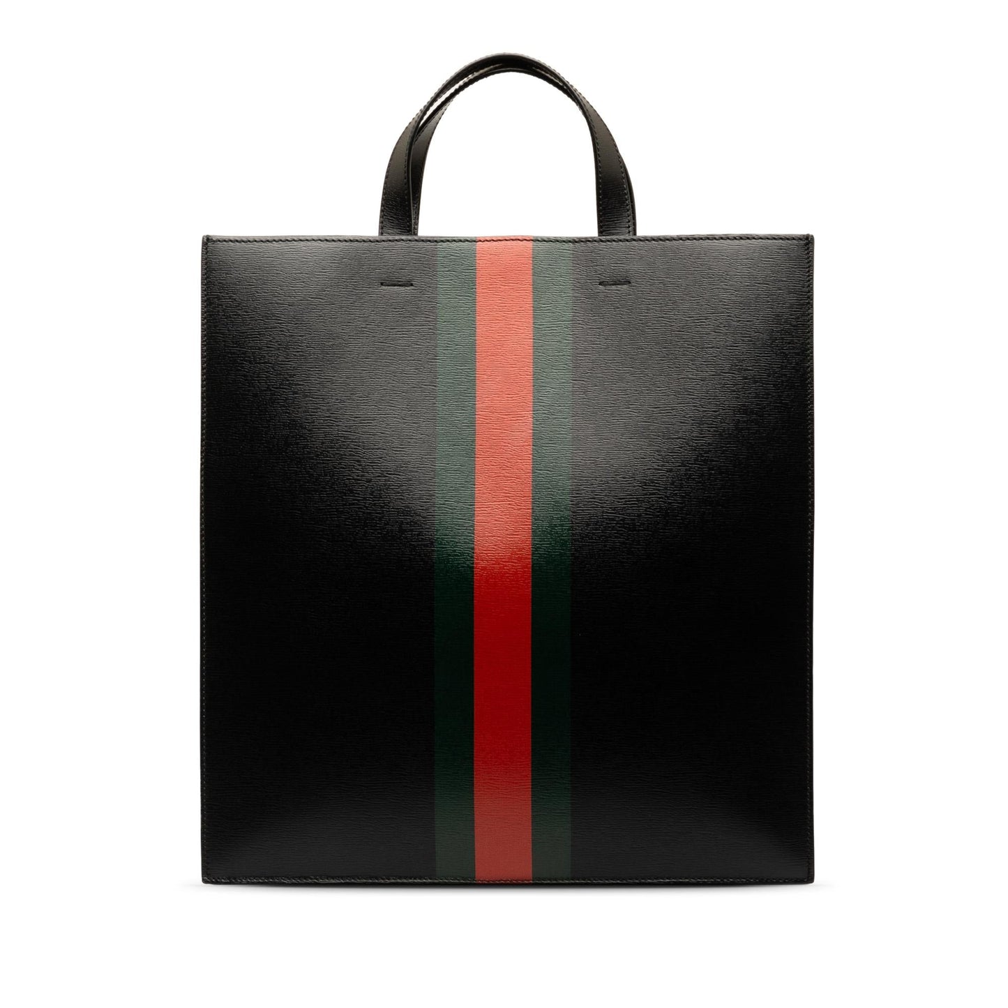 Gucci Kingsnake Web SHG-UklDUT Calf Black Tote Bag