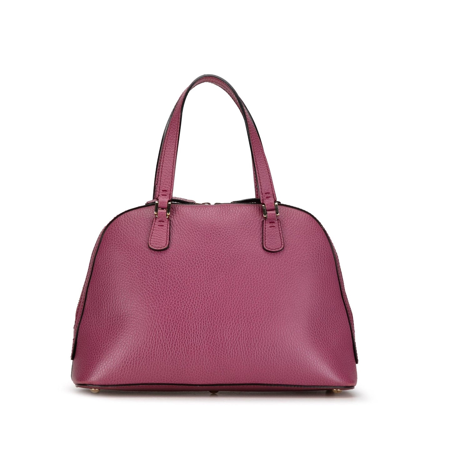Gucci Lady Dollar Dome SHG-IiN531 Calf Satchel Bag