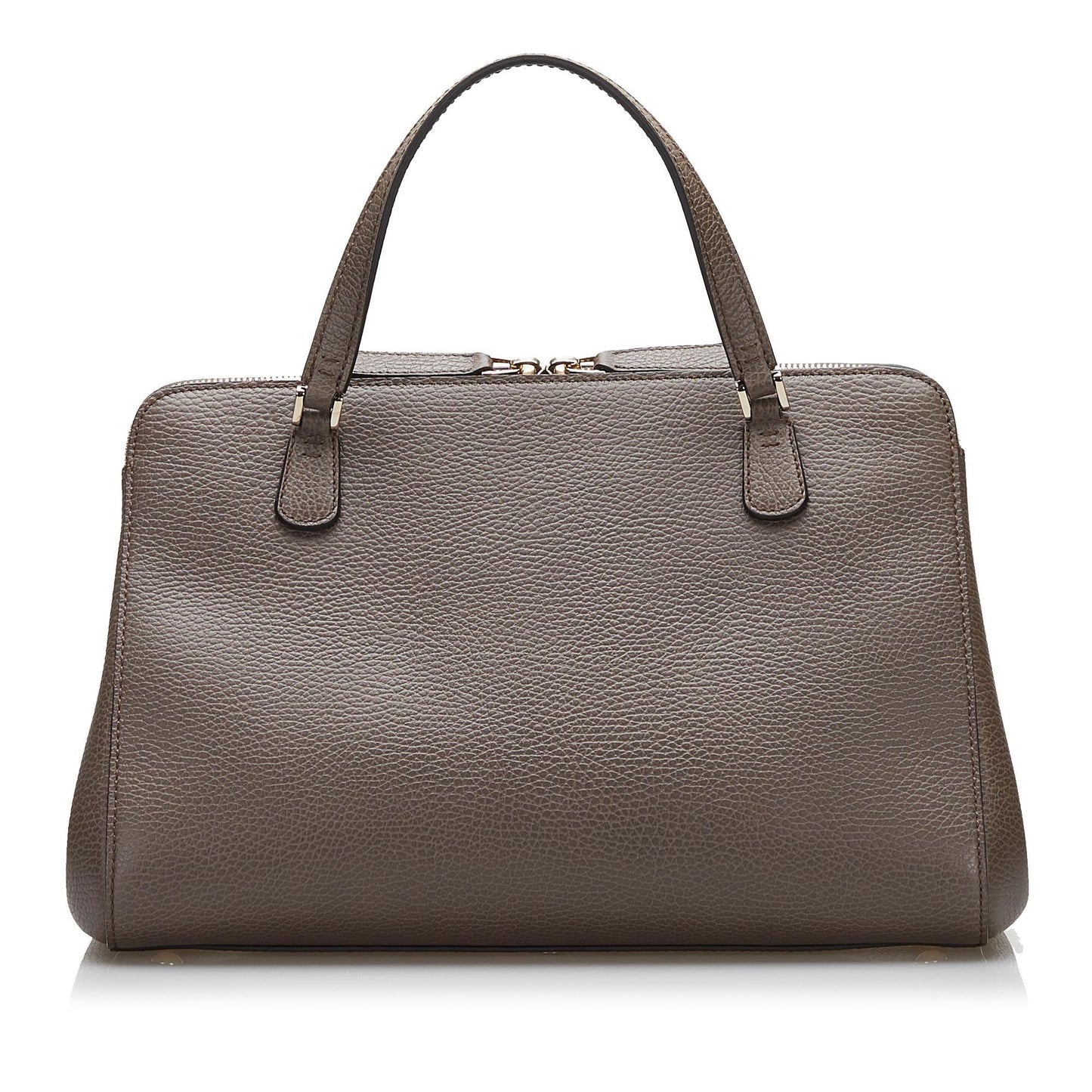 Gucci Lady Dollar SHG Calf Brown Satchel Bag