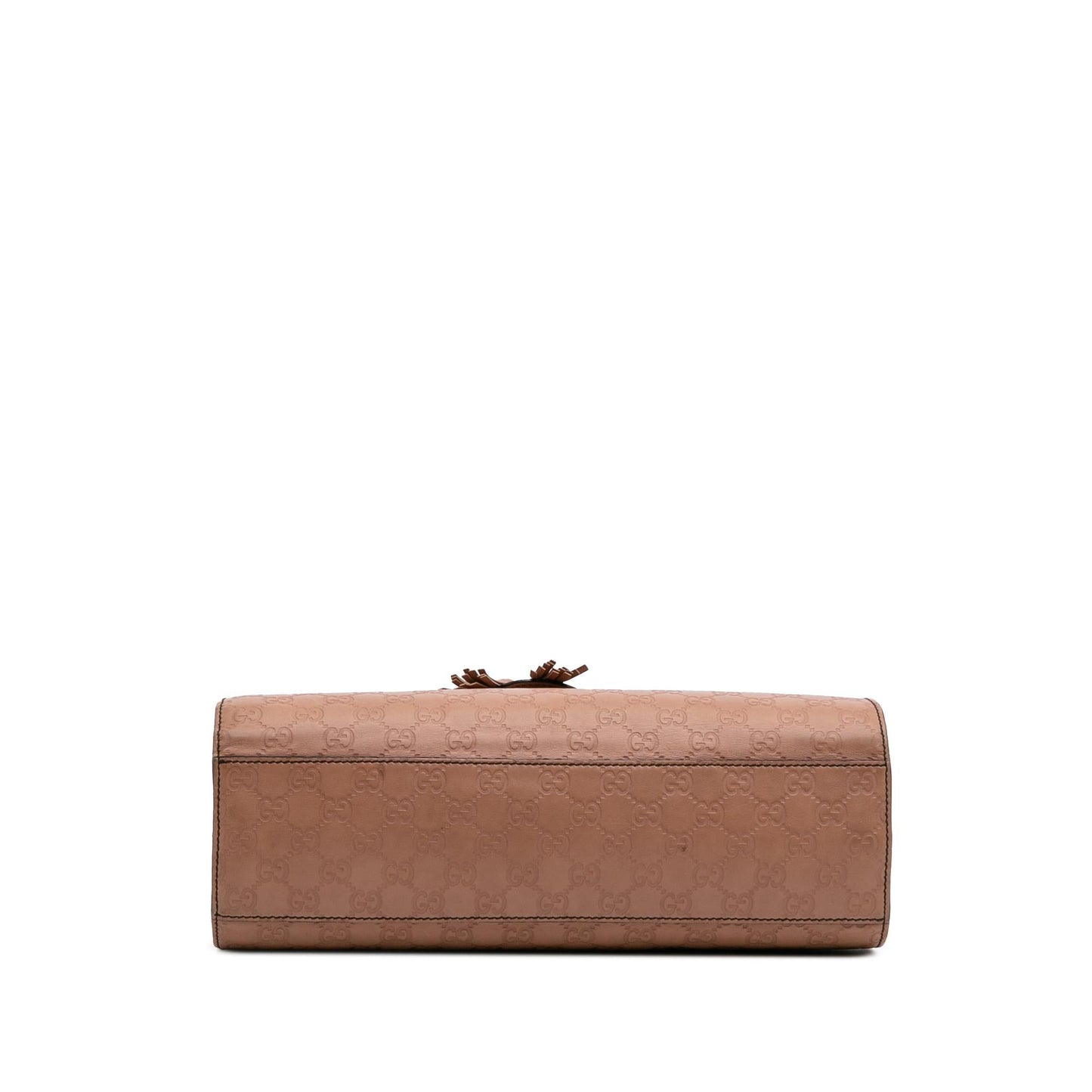Gucci Guccissima Emily Calf Pink Large Shoulder Bag Bag 6