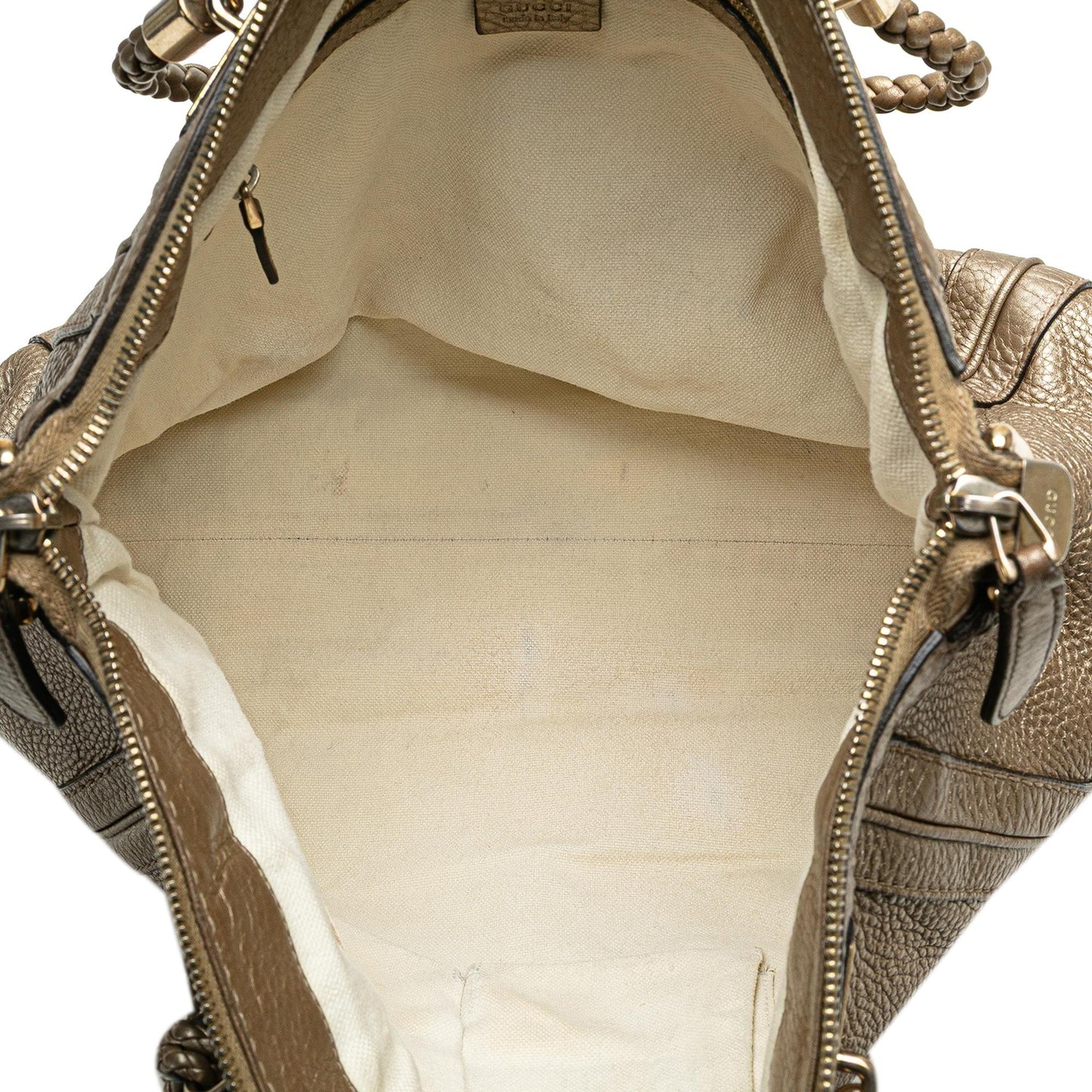Gucci Bella Leather Large Tote Bag