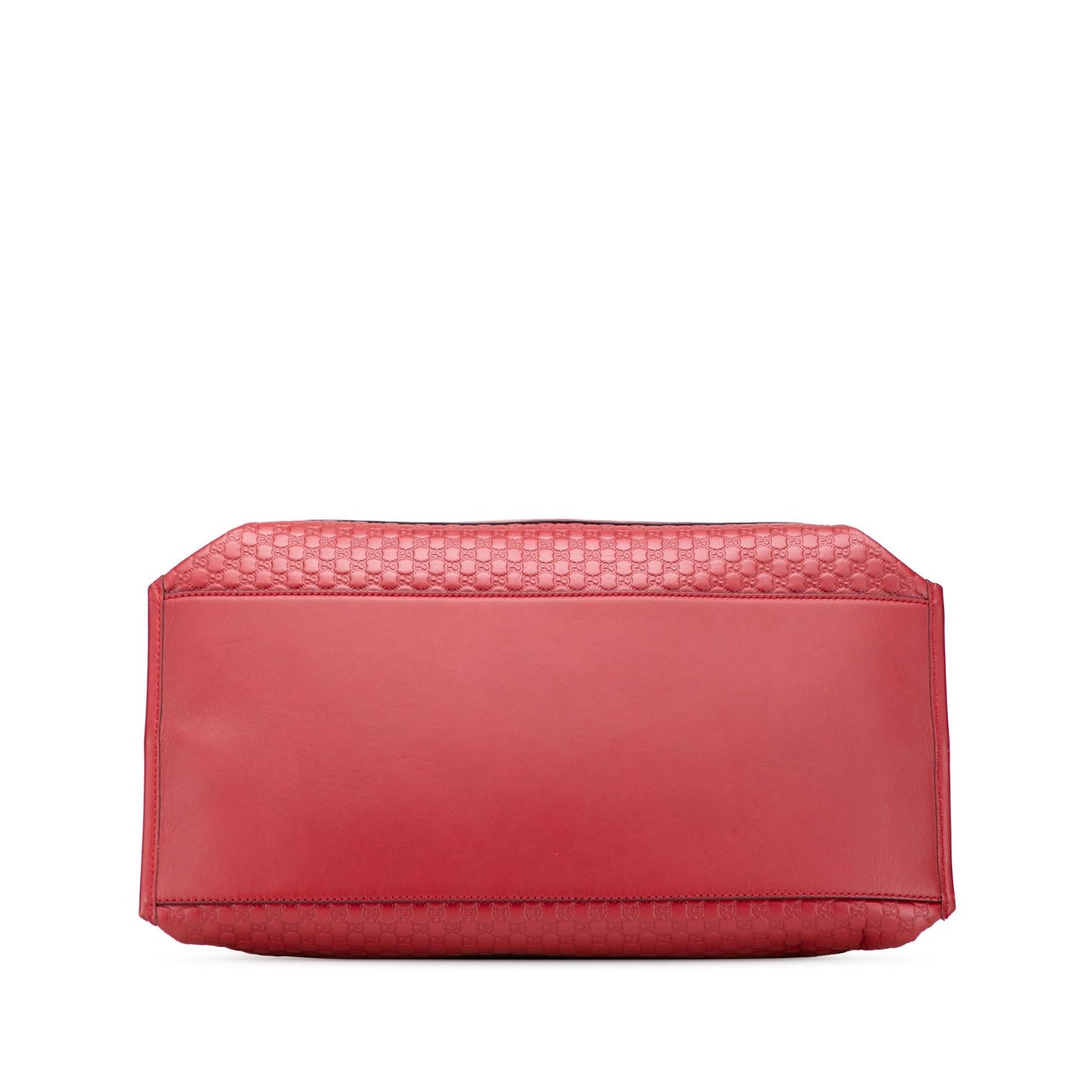 Gucci Microguccissima Calf Red Large Satchel Bag