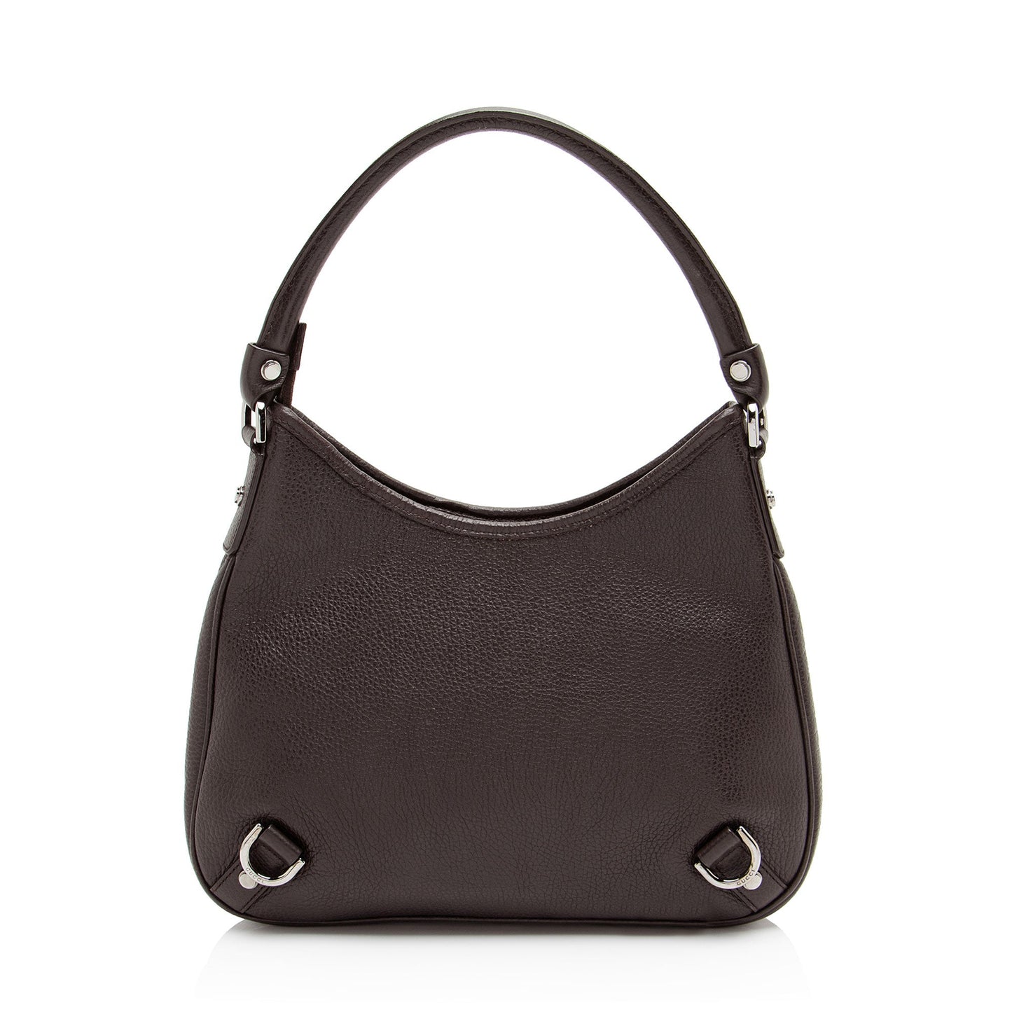 Gucci Abbey Leather Brown Medium Shoulder Bag