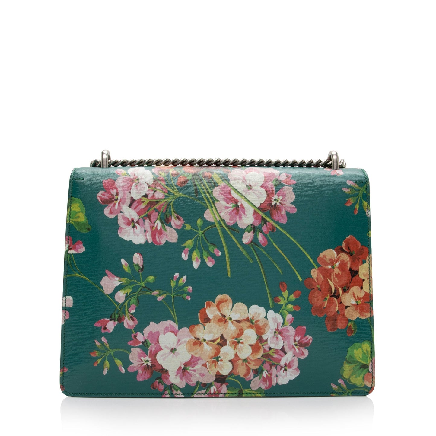 Gucci Blooms Dionysus SHF-9xzCQT Leather Green Medium Shoulder Bag