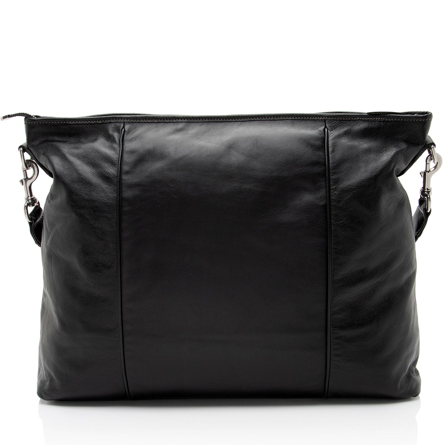Gucci Braided Leather Black Large Shoulder Bag