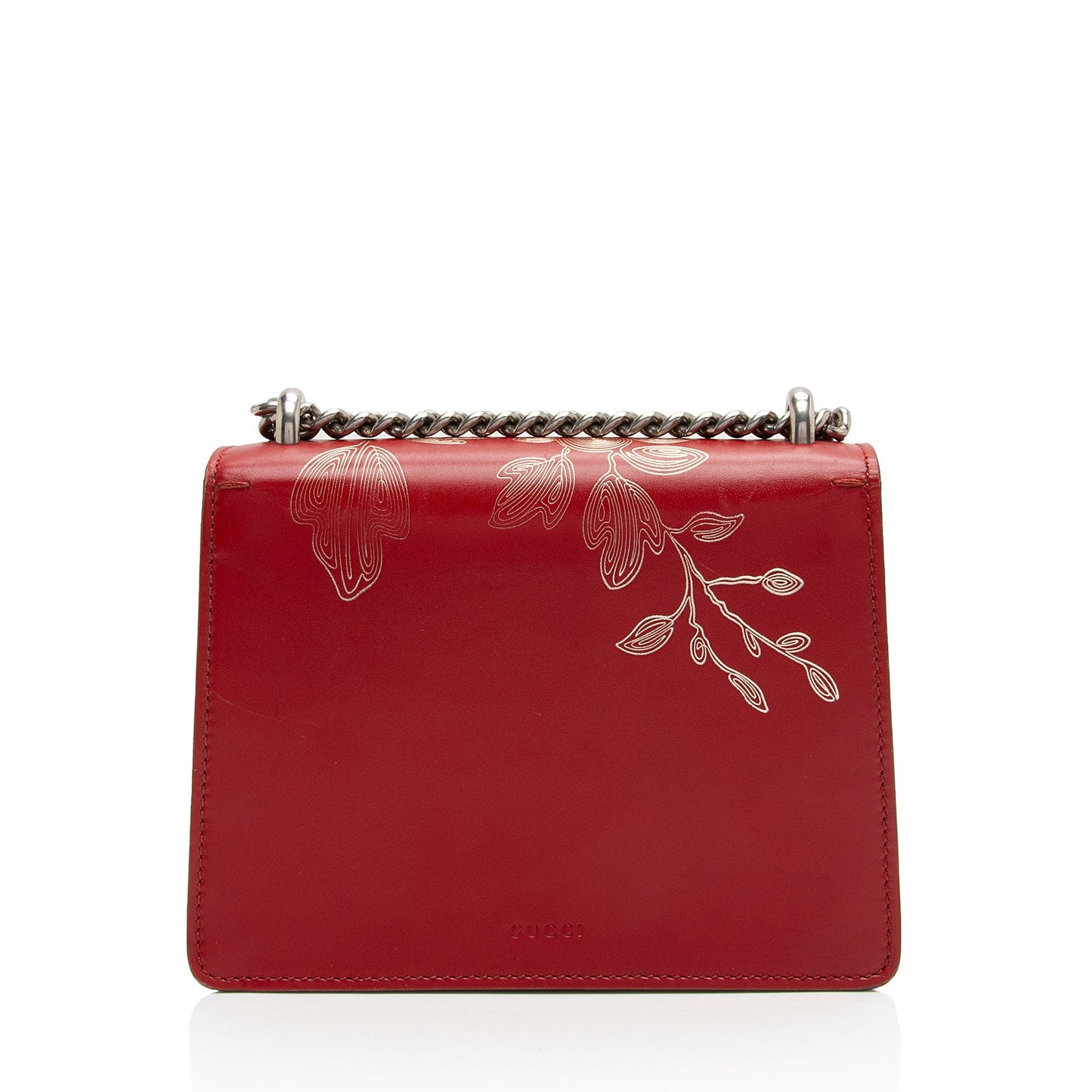 Gucci Chinese New Year Dionysus SHF-GiWb0l Leather Red Mini Crossbody Bag