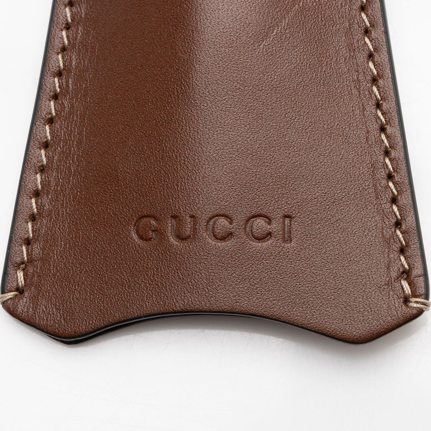Gucci Clochette Leather Brown Travel Bag