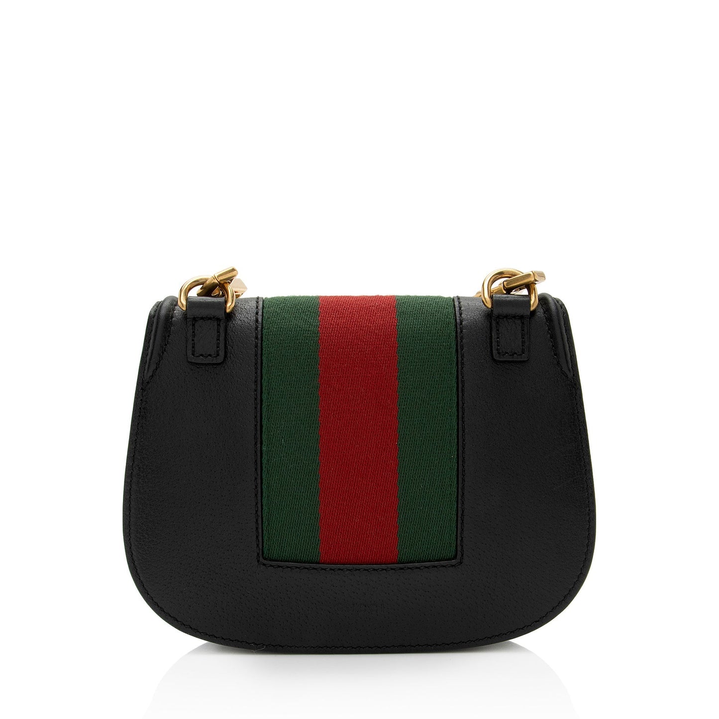 Gucci Crystal Butterfly Linea Totem SHF-EzIHWx Leather Nylon Black Small Crossbody Bag