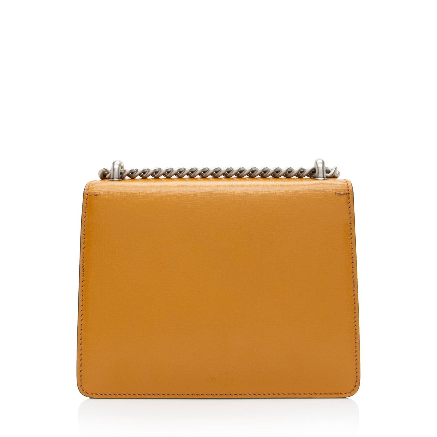 Gucci Dionysus Leather Black White Orange Crossbody Bag