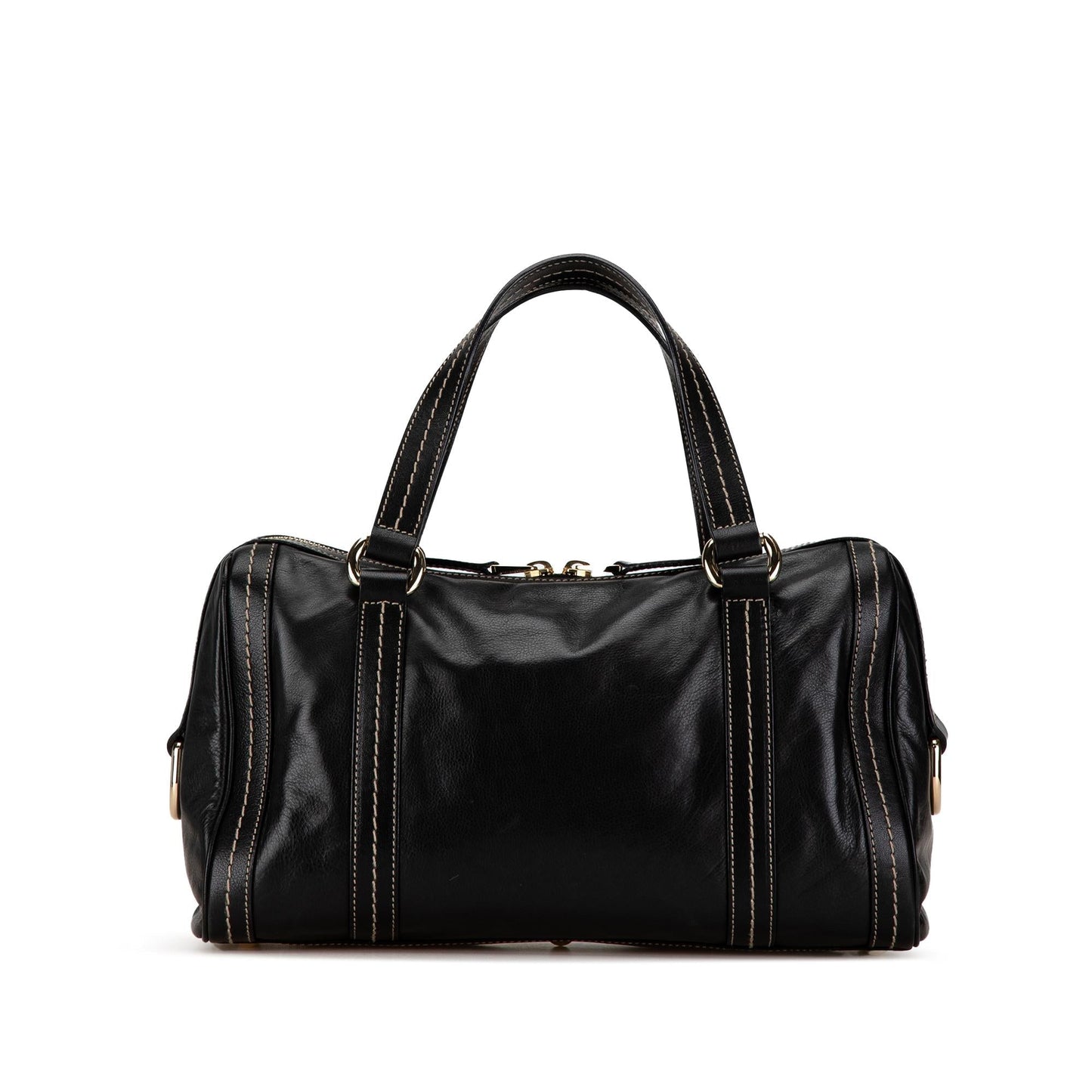 Gucci Duchessa Boston SHG-kLMeQ7 Leather Calf Black Satchel Bag