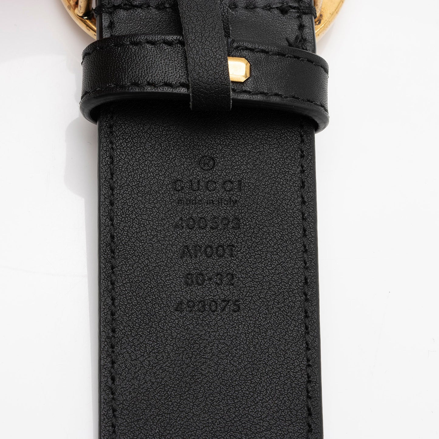 Gucci GG Marmont Belt - Size Leather Black Accessory Shf Nbnmiu