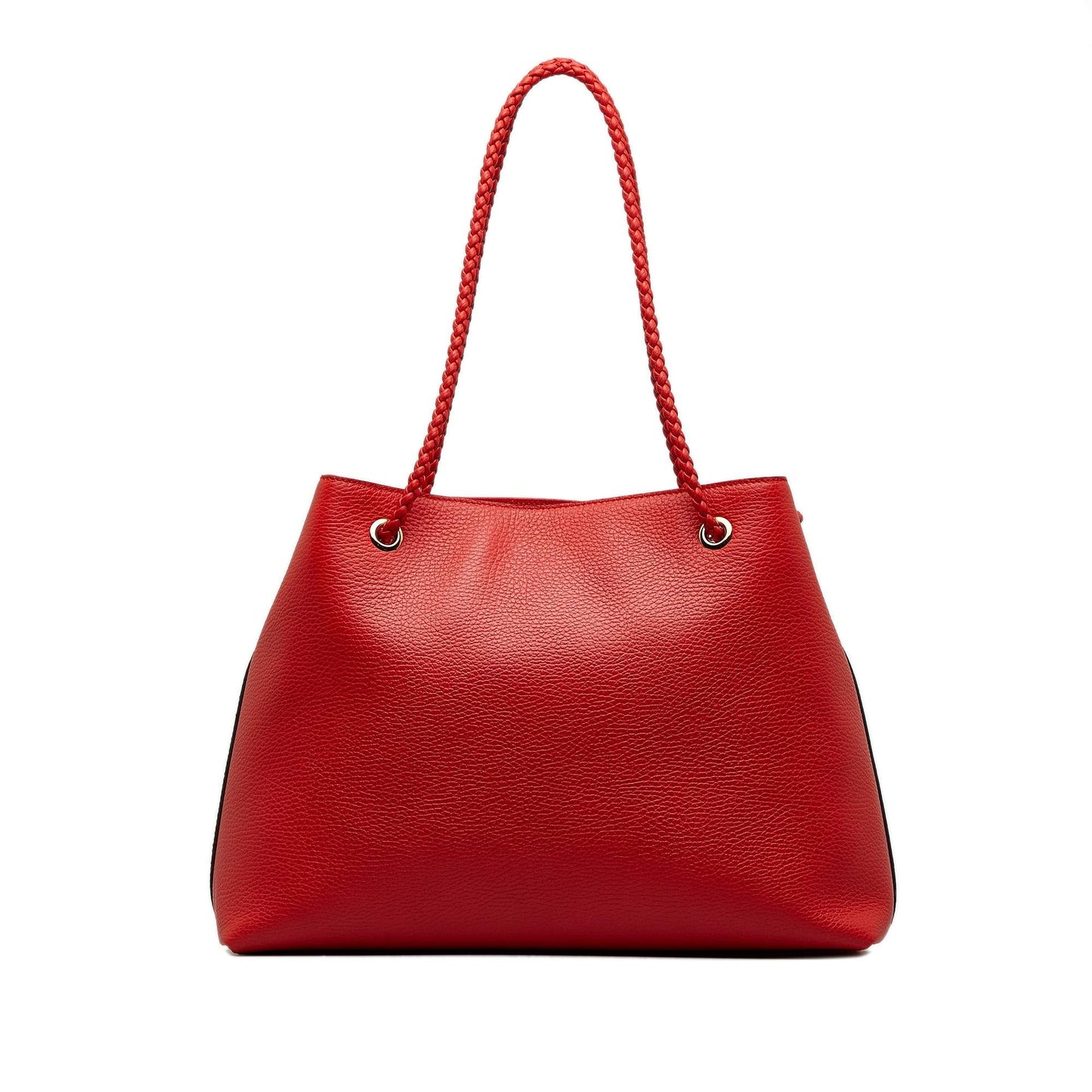 Gucci Gifford SHG-Olhb7Y Leather Calf Red Tote Bag