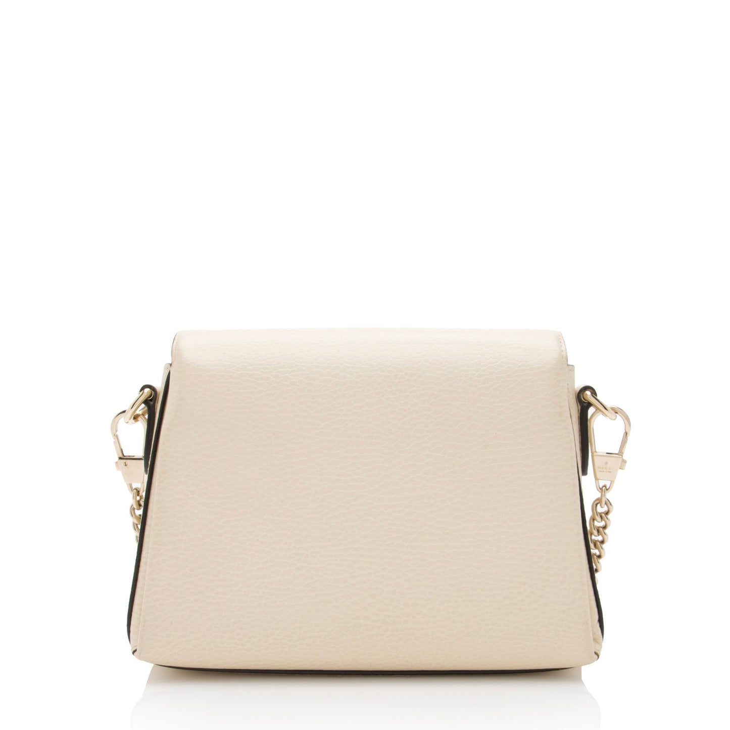 Gucci Interlocking G Leather Calfskin Beige Small Crossbody Bag