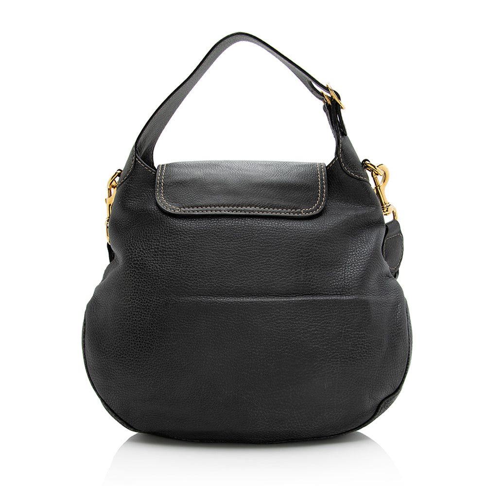 Gucci New Pelham SHF Leather Brown Large Shoulder Bag