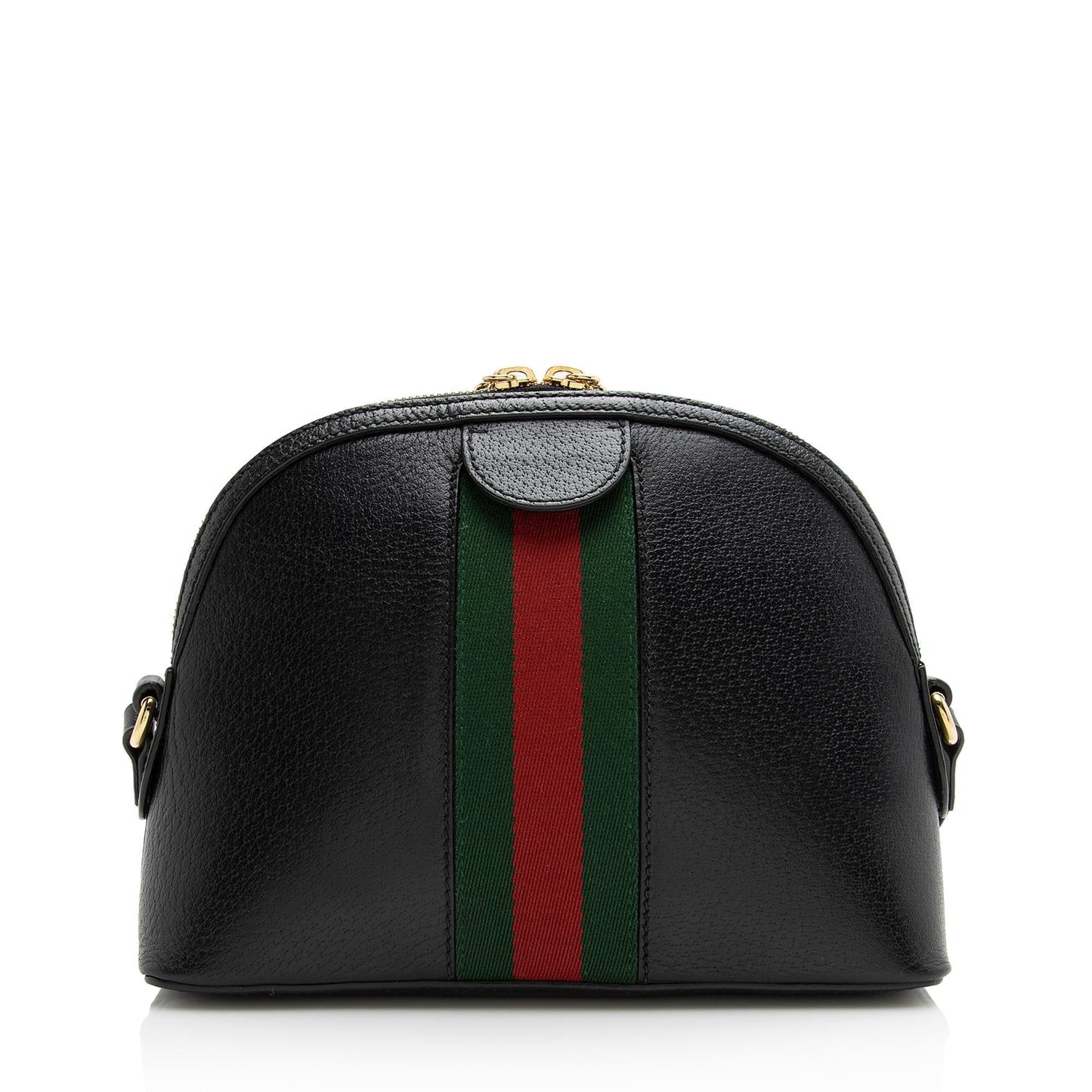 Gucci Ophidia Dome SHF Leather Nylon Black Small Crossbody Bag Bag Shf
