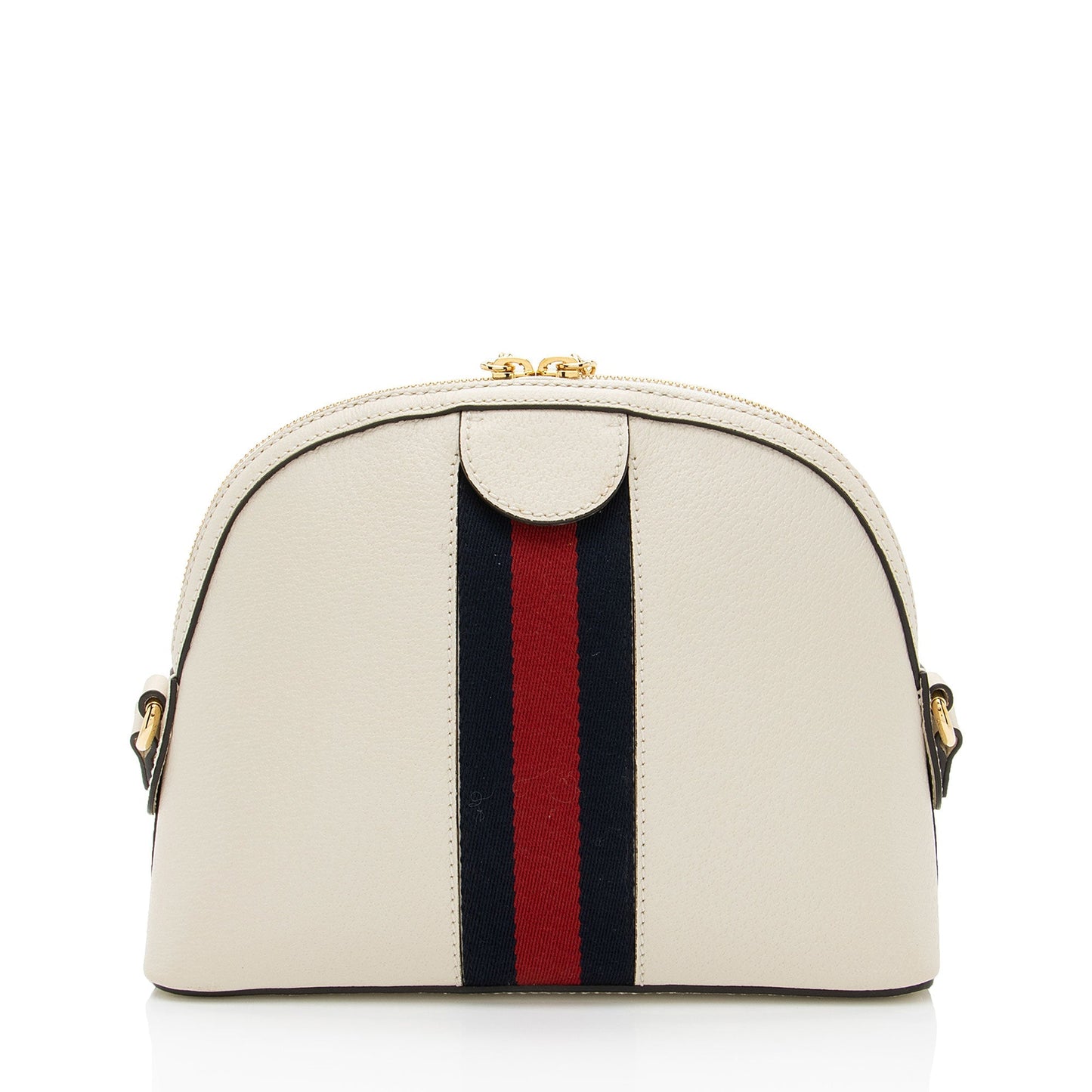 Gucci Ophidia Dome Leather Nylon White Small Shoulder Bag Bag 1