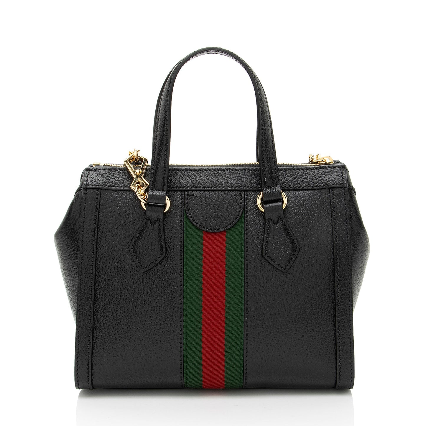 Gucci Ophidia Leather Nylon Black Small Tote Bag Small Tote