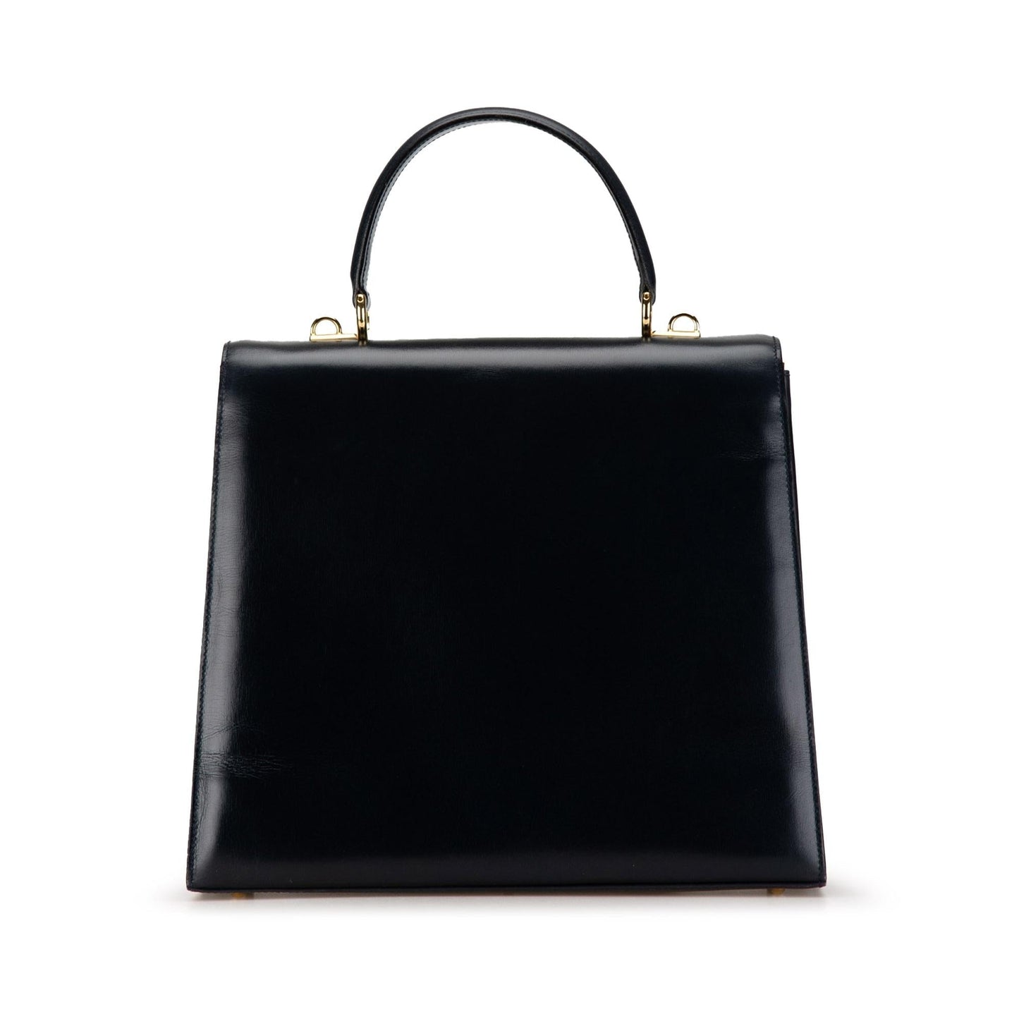 Gucci SHG-xiix9S Leather Calf Black Satchel Bag