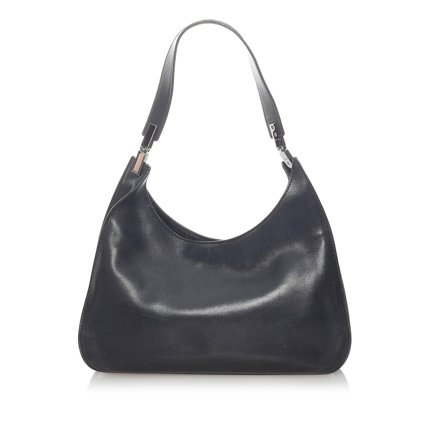 Gucci SHG Leather Calf Black Shoulder Bag 9