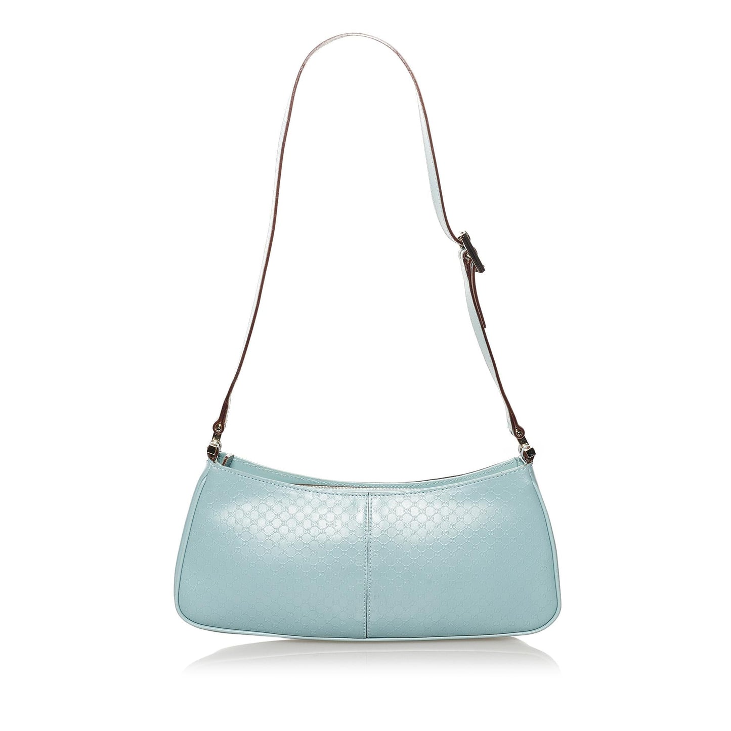 Gucci SHG Leather Calf Blue Shoulder Bag