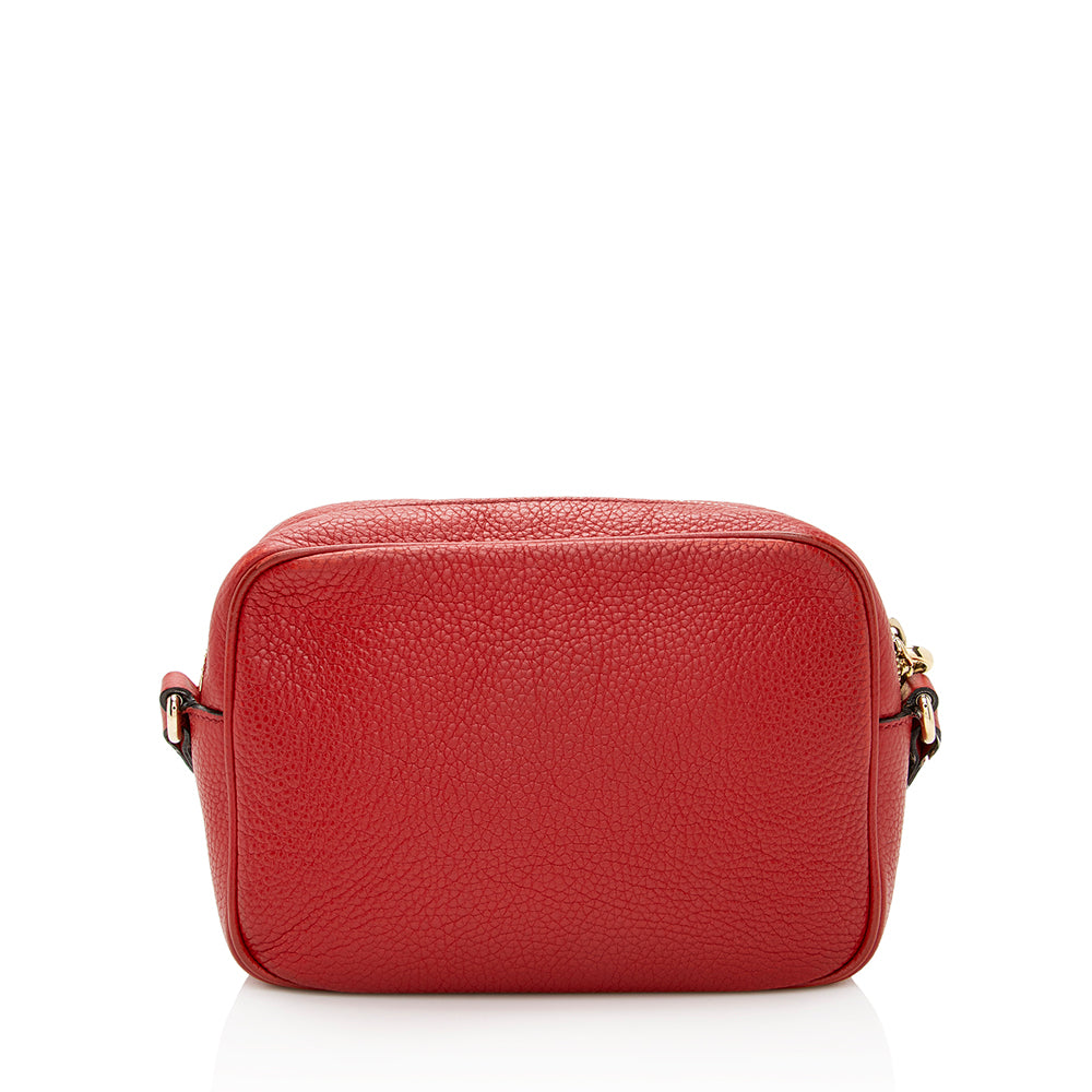 Gucci Soho Disco SHF Leather Red Crossbody Bag