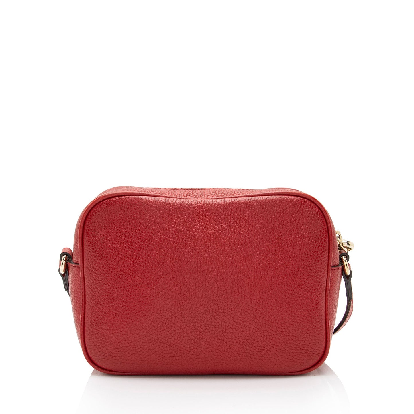 Gucci Soho Disco SHF-8Xeyra Leather Red Crossbody Bag