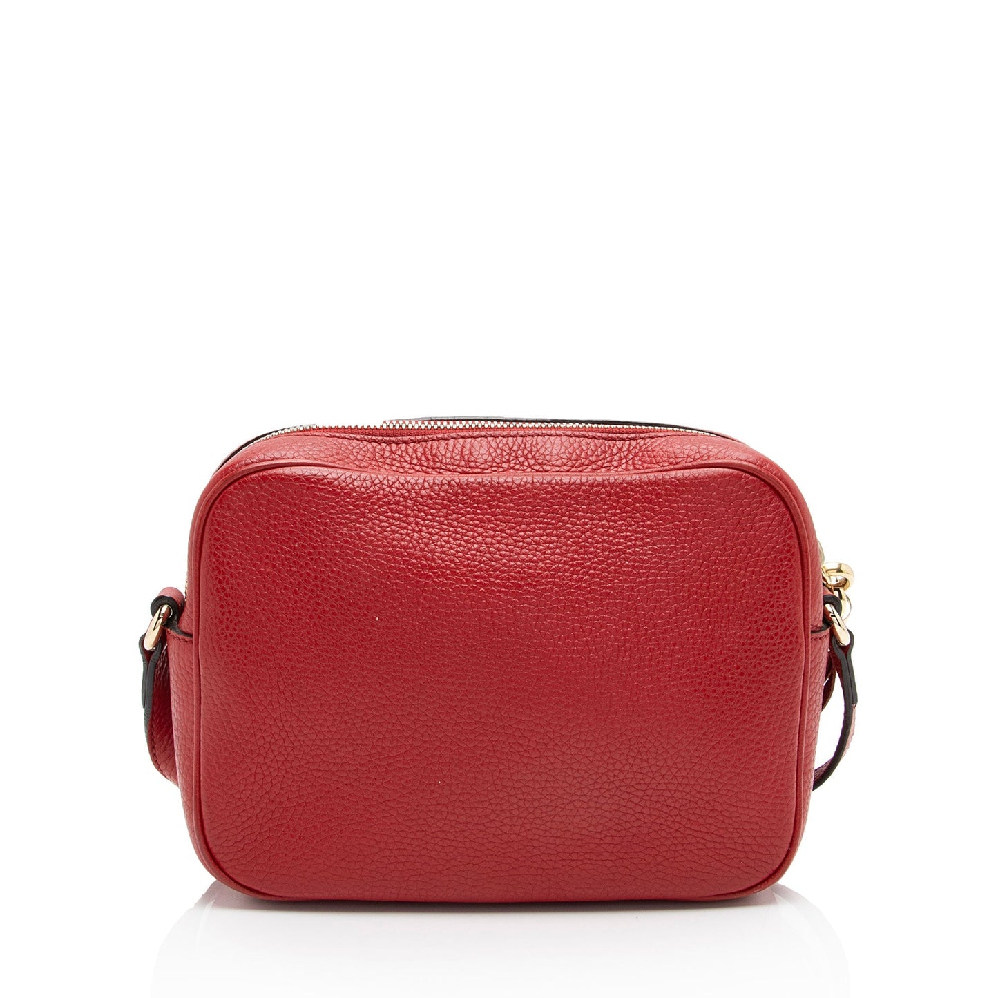 Gucci Soho Disco SHF-n43jME Leather Red Crossbody Bag