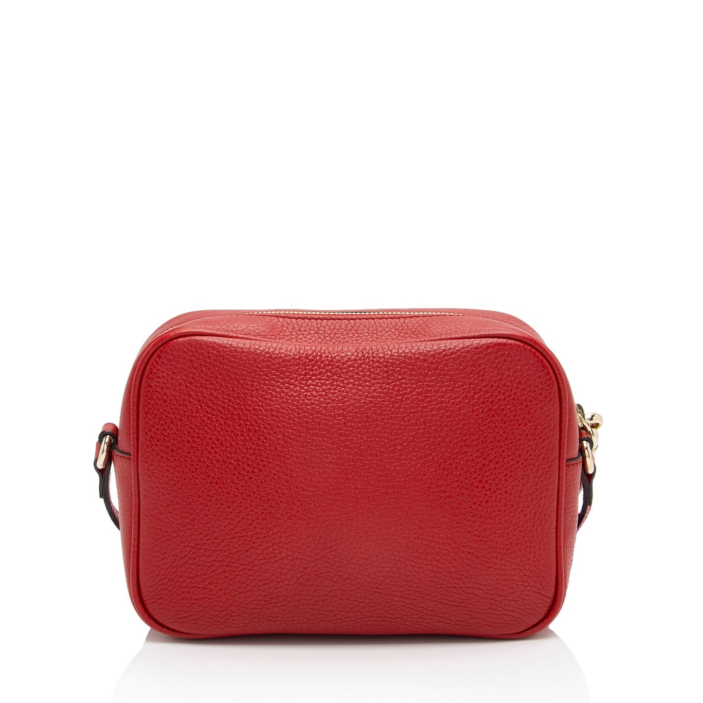 Gucci Soho Disco SHF-fnkgTd Leather Red Crossbody Bag