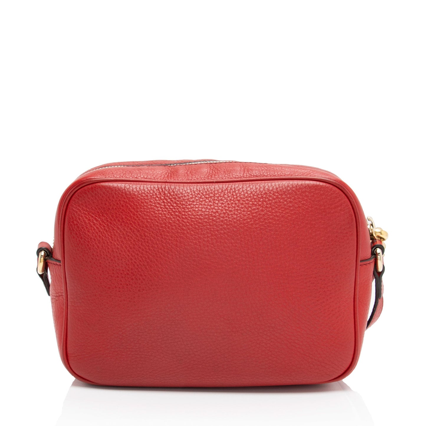 Gucci Soho Disco SHF-RmFqvD Leather Red Crossbody Bag