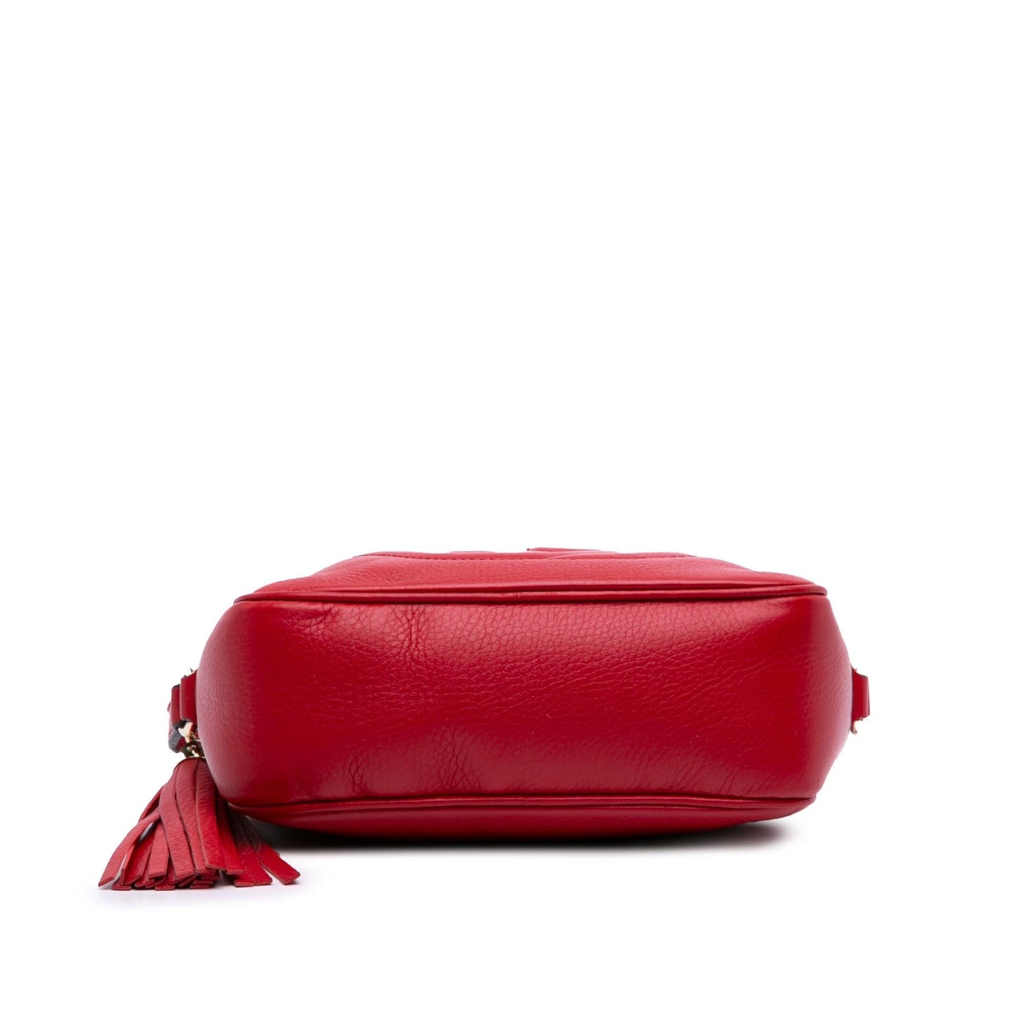 Gucci Soho Disco Leather Calf Red Crossbody Bag