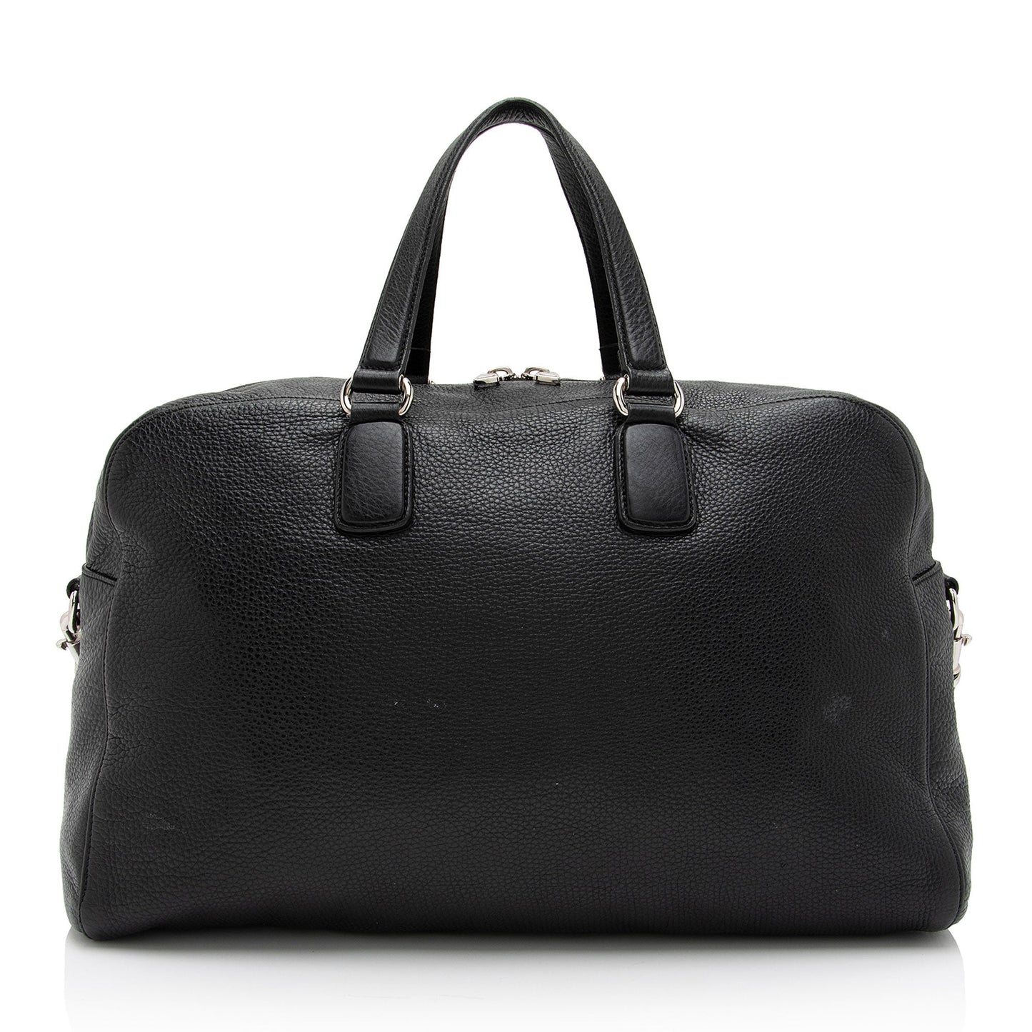 Gucci Soho Duffle SHF-WH9J41 Leather Black Travel Bag