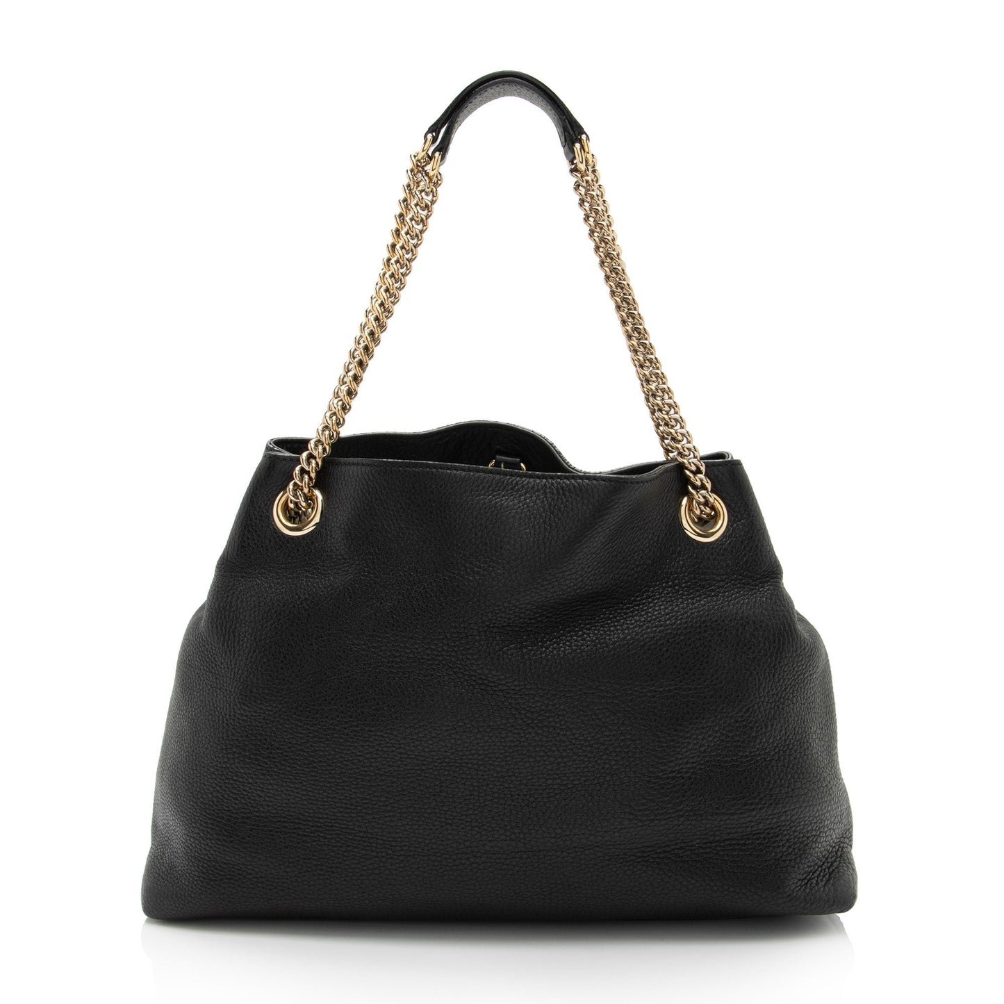Gucci Soho SHF-8jQb4S Leather Black Medium Shoulder Bag