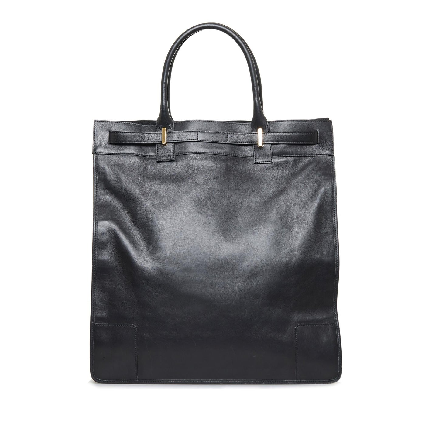 Gucci SHG-x1RoCi Leather Calf Black Tote Bag