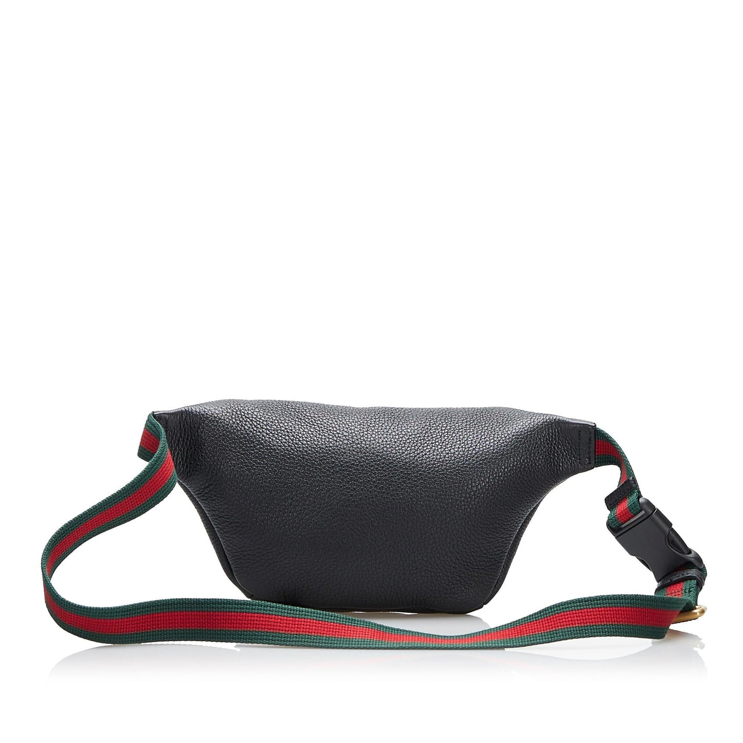 Gucci Belt SHG Leather Calf Black Logo Accessory