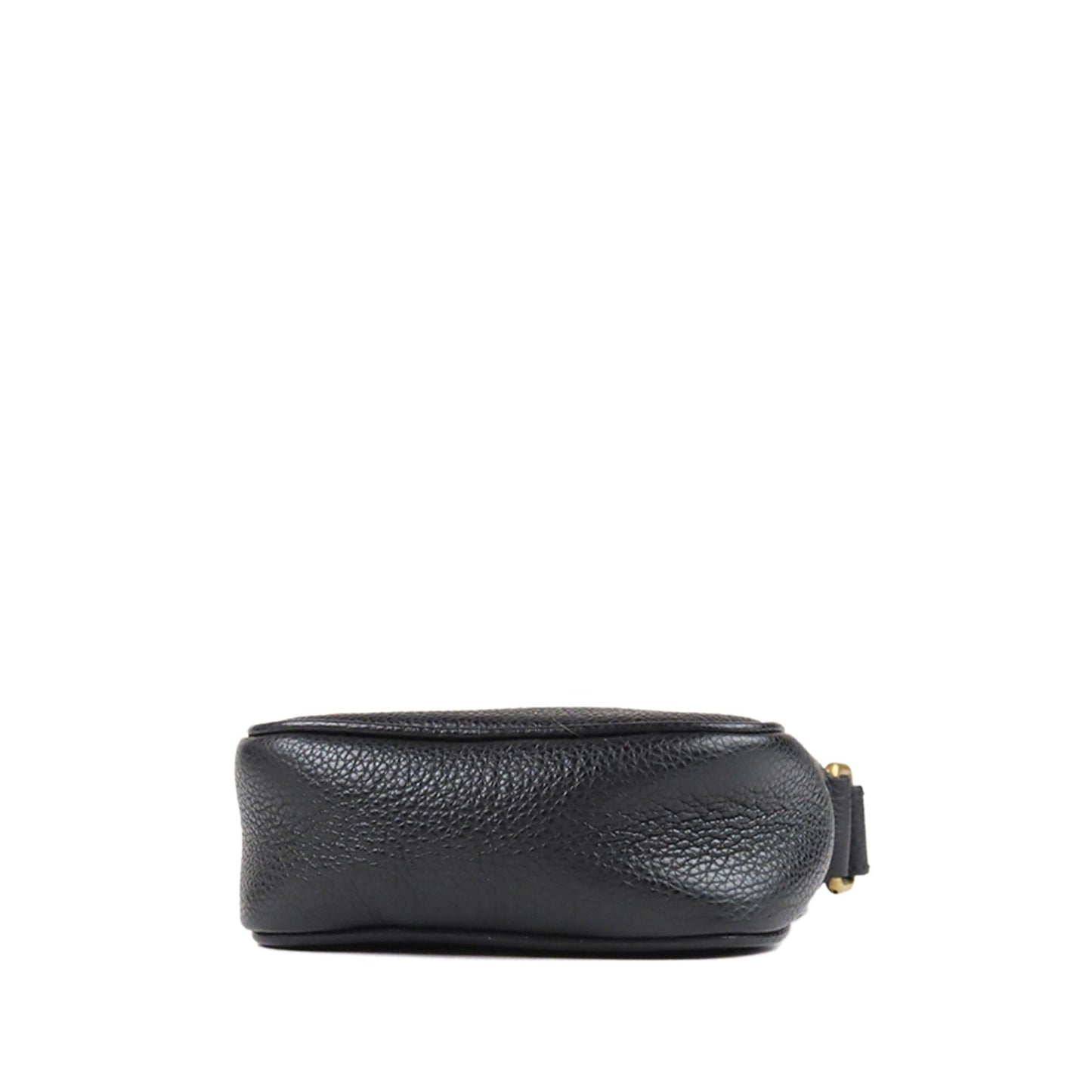 Gucci SHG Leather Calf Black Logo Crossbody Bag