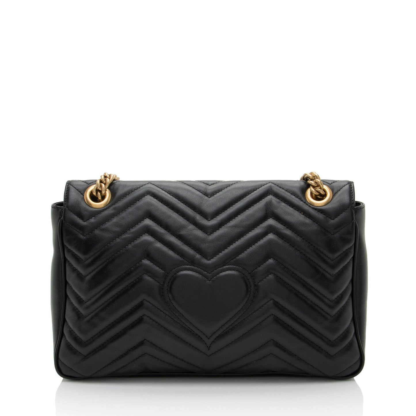 Gucci GG Marmont Matelasse Leather Large Flap Crossbody Bag