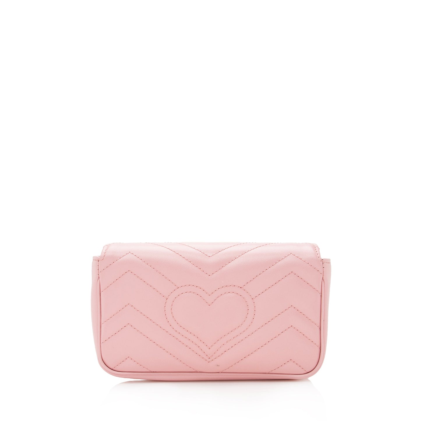 Gucci GG Marmont Super SHF Matelasse Leather Pink Mini Crossbody Bag