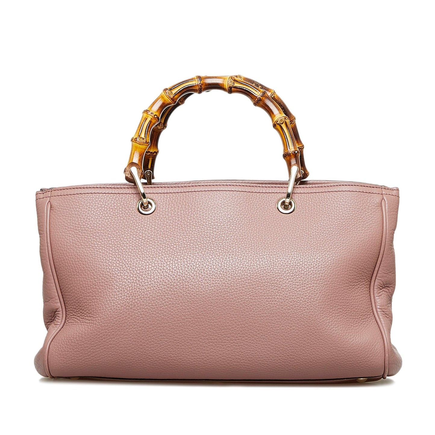 Gucci Bamboo Shopper SHG-AtQPxV Calf Pink Medium Satchel Bag