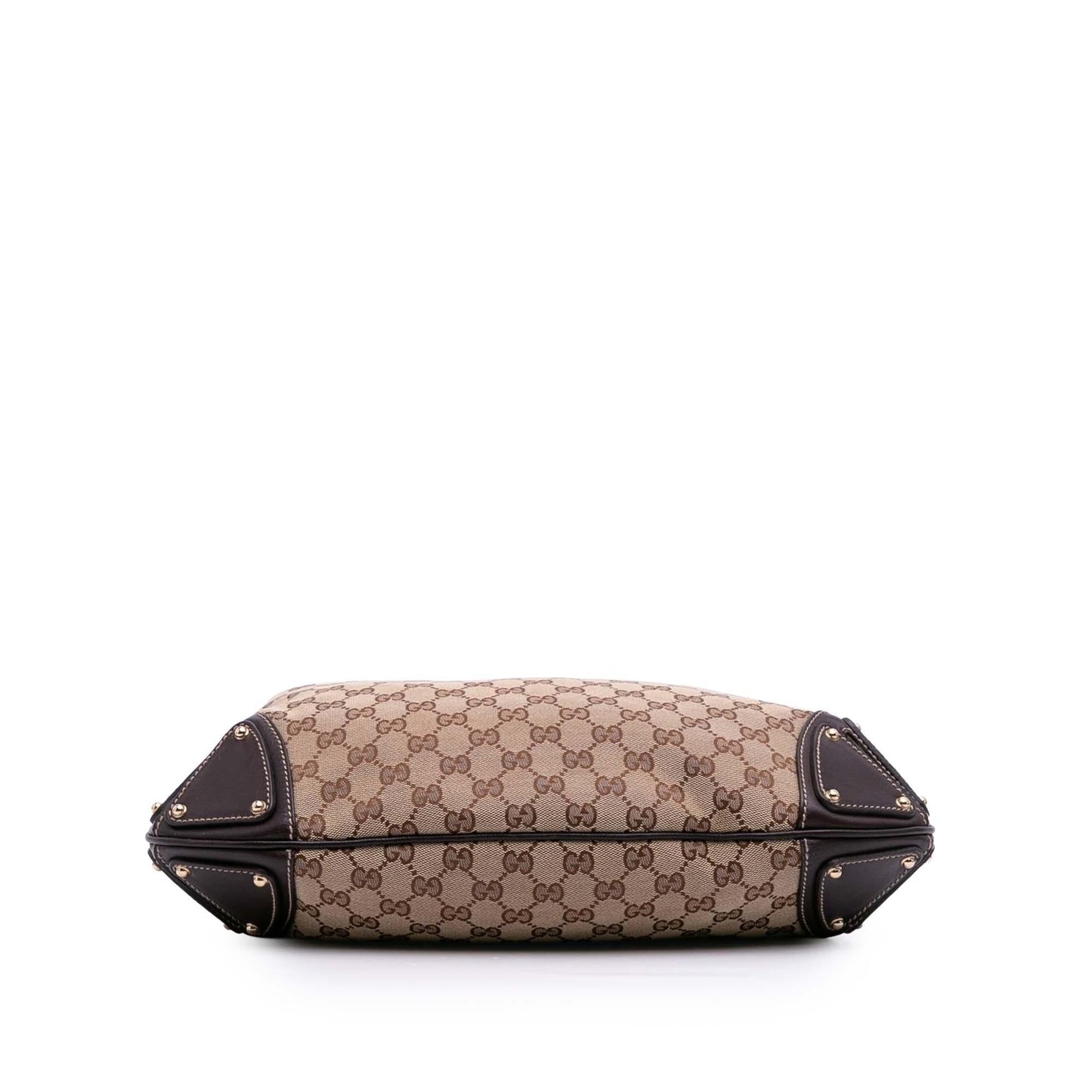 Gucci GG Bamboo Indy Canvas Medium Shoulder Bag Hobo 2