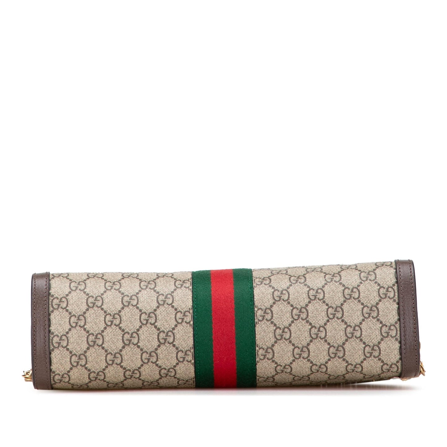 Gucci GG Supreme Ophidia Web Medium Chain Shoulder Bag