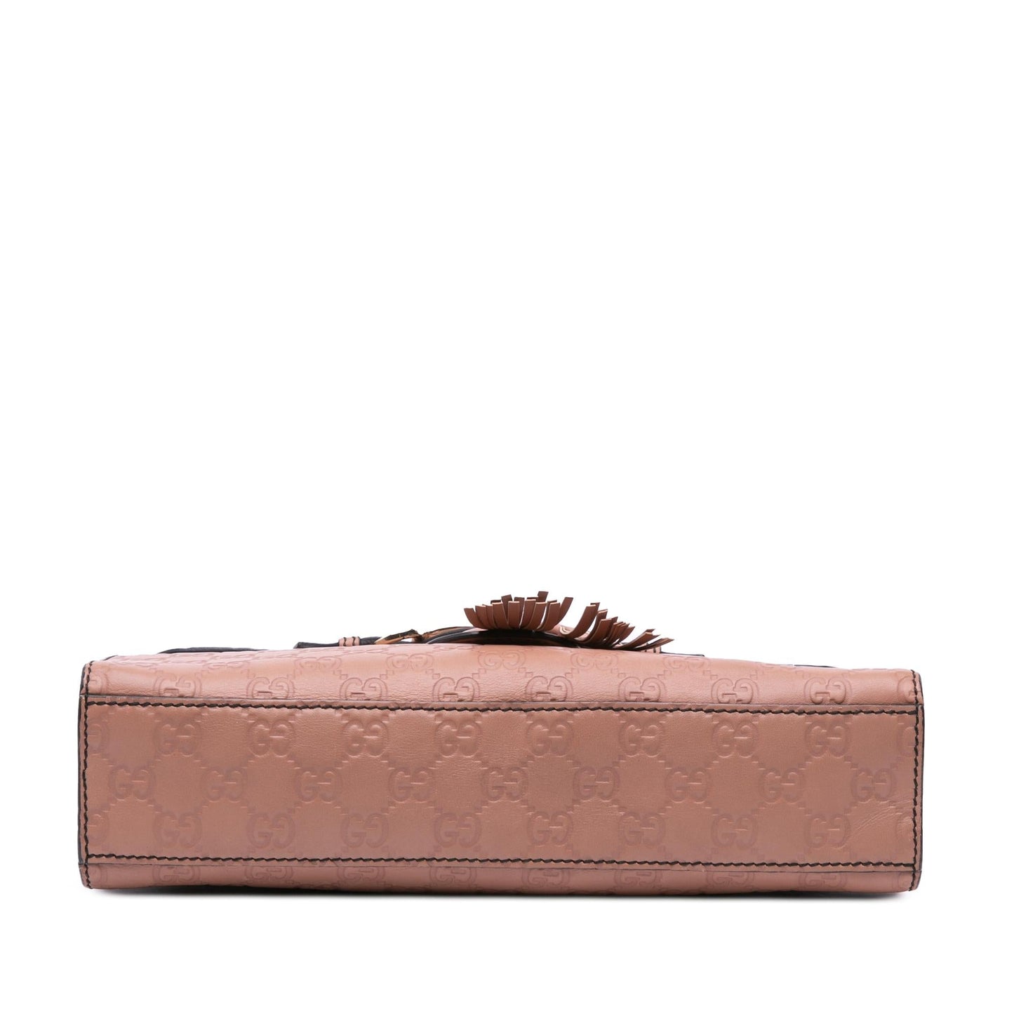 Gucci Guccissima Emily Calf Pink Medium Shoulder Bag Bag 3