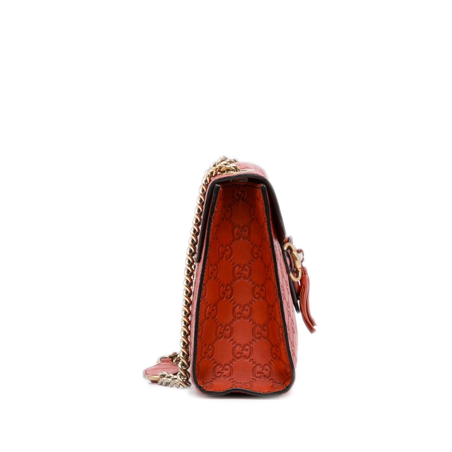 Gucci Guccissima Emily SHG-n7DBTb Calf Orange Medium Shoulder Bag