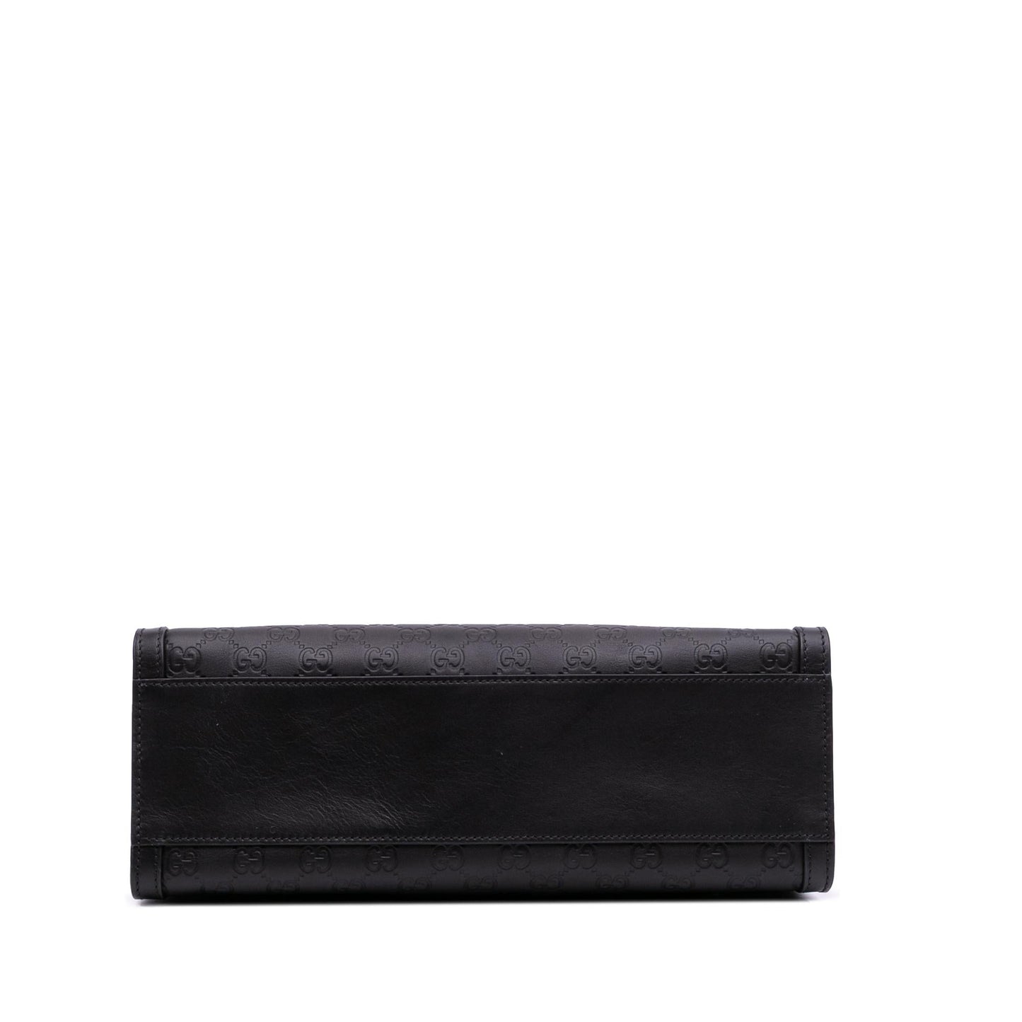 Gucci Guccissima Padlock Calf Black Medium Tote Bag