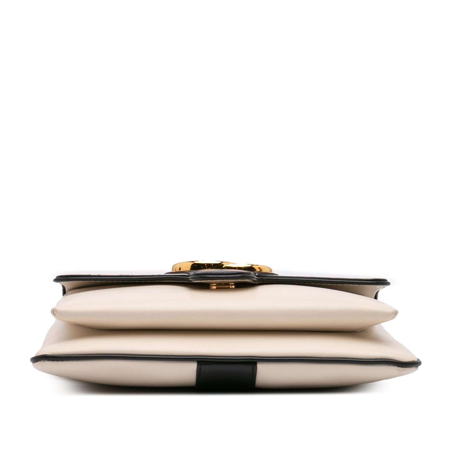 Gucci Arli Leather Calf White Medium Crossbody Bag
