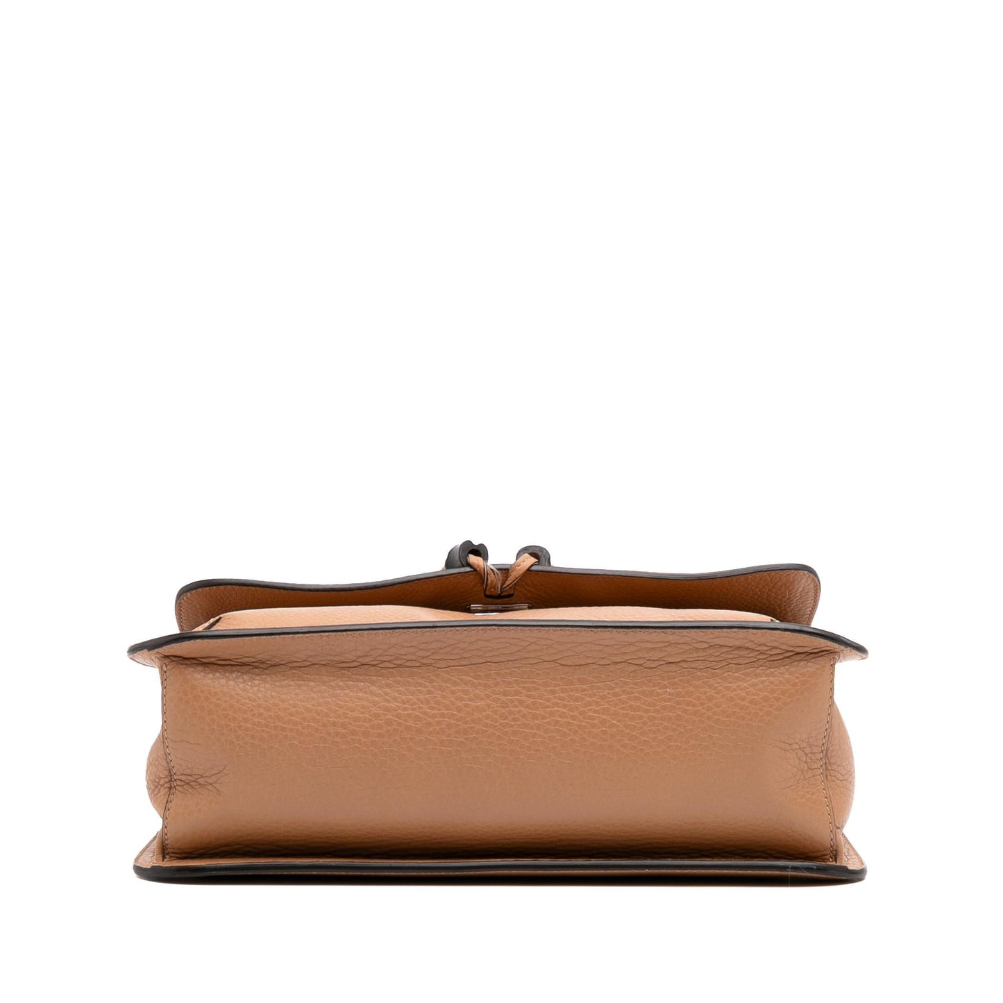 Gucci Bamboo Daily Leather Calf Brown Medium Crossbody Bag Crossbody 4