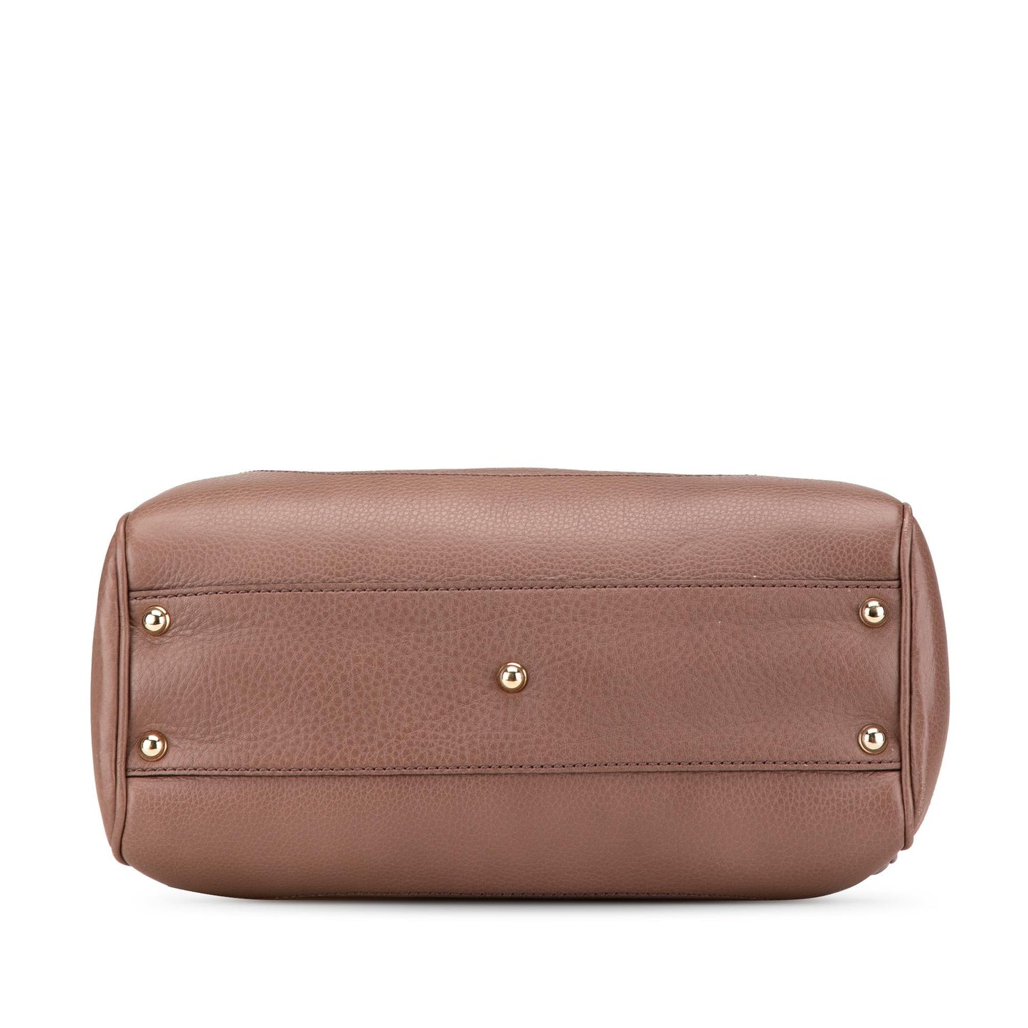 Gucci Bamboo Diana Leather Calf Brown Medium Satchel Bag