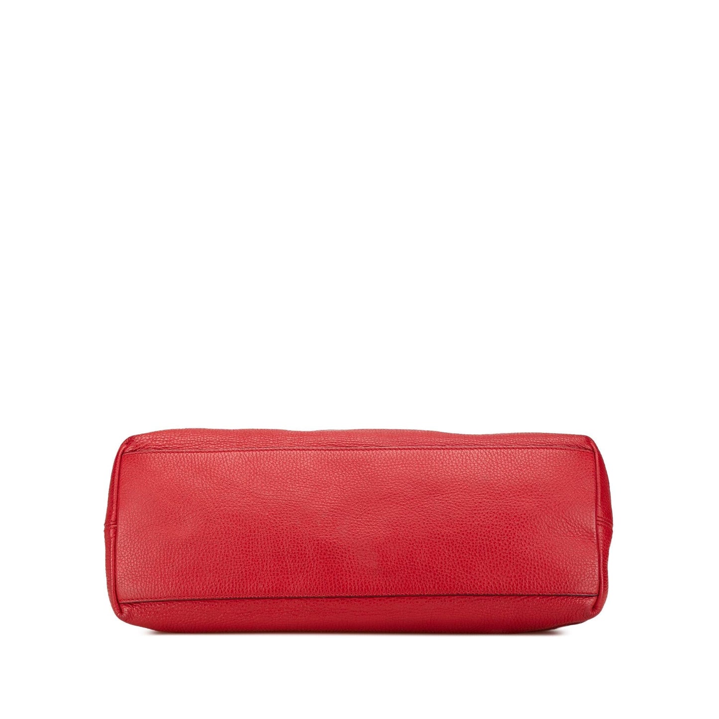 Gucci Soho Chain Leather Calf Red Medium Tote Bag Tote 10