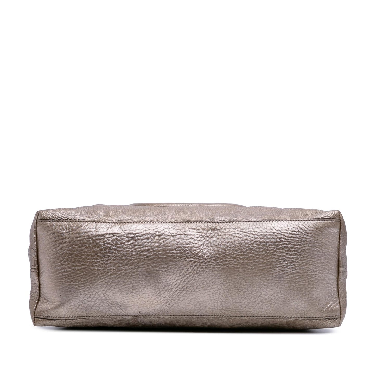 Gucci Soho Chain Leather Calf Gold Medium Tote Bag