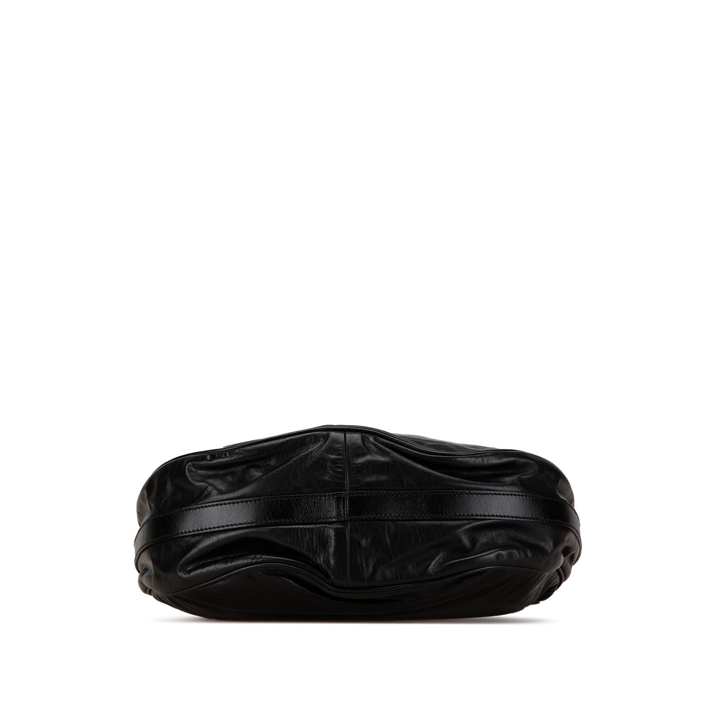 Gucci Twins Leather Calf Black Medium Shoulder Bag